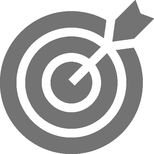Bullseye arrow